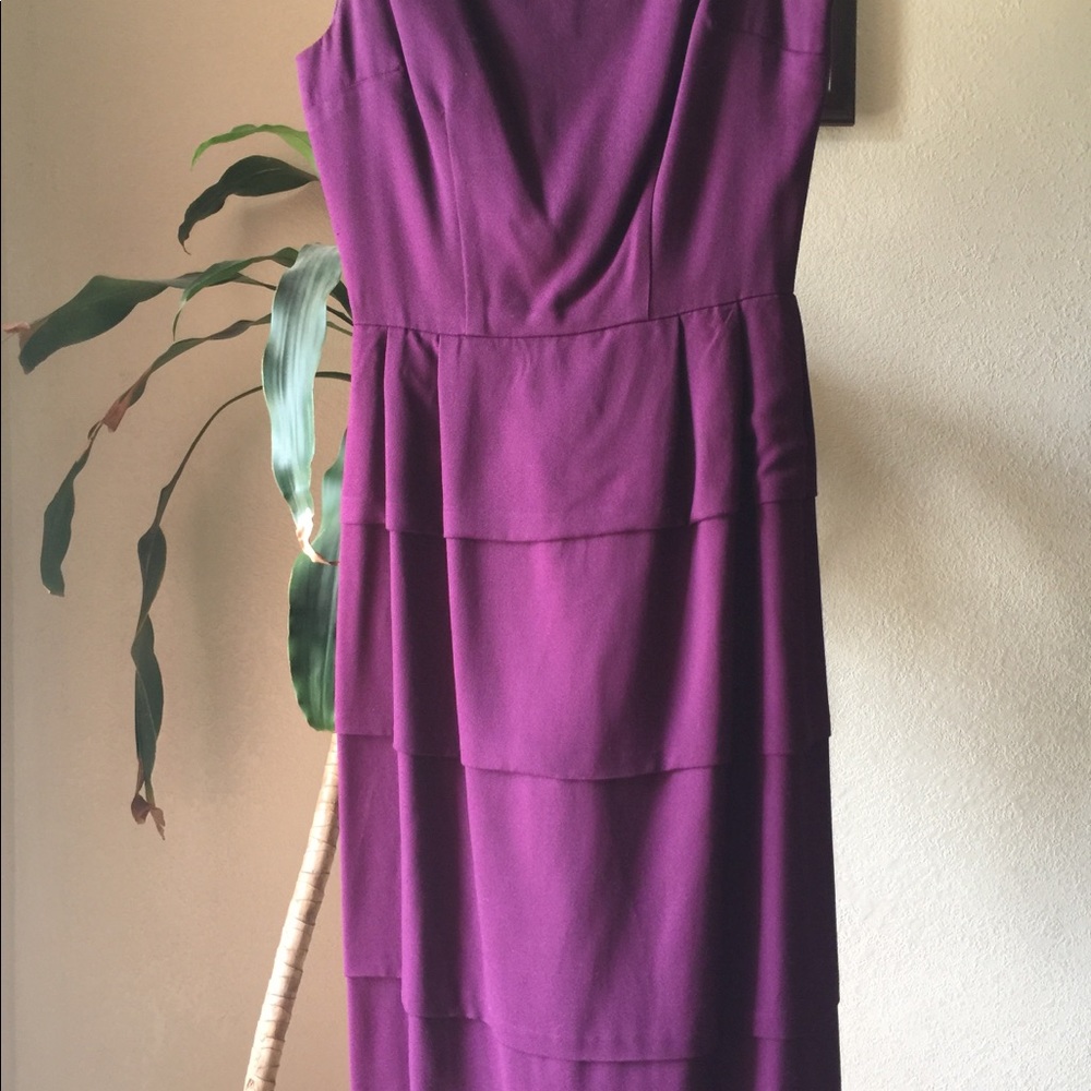 Maroon stop staring dress worn once